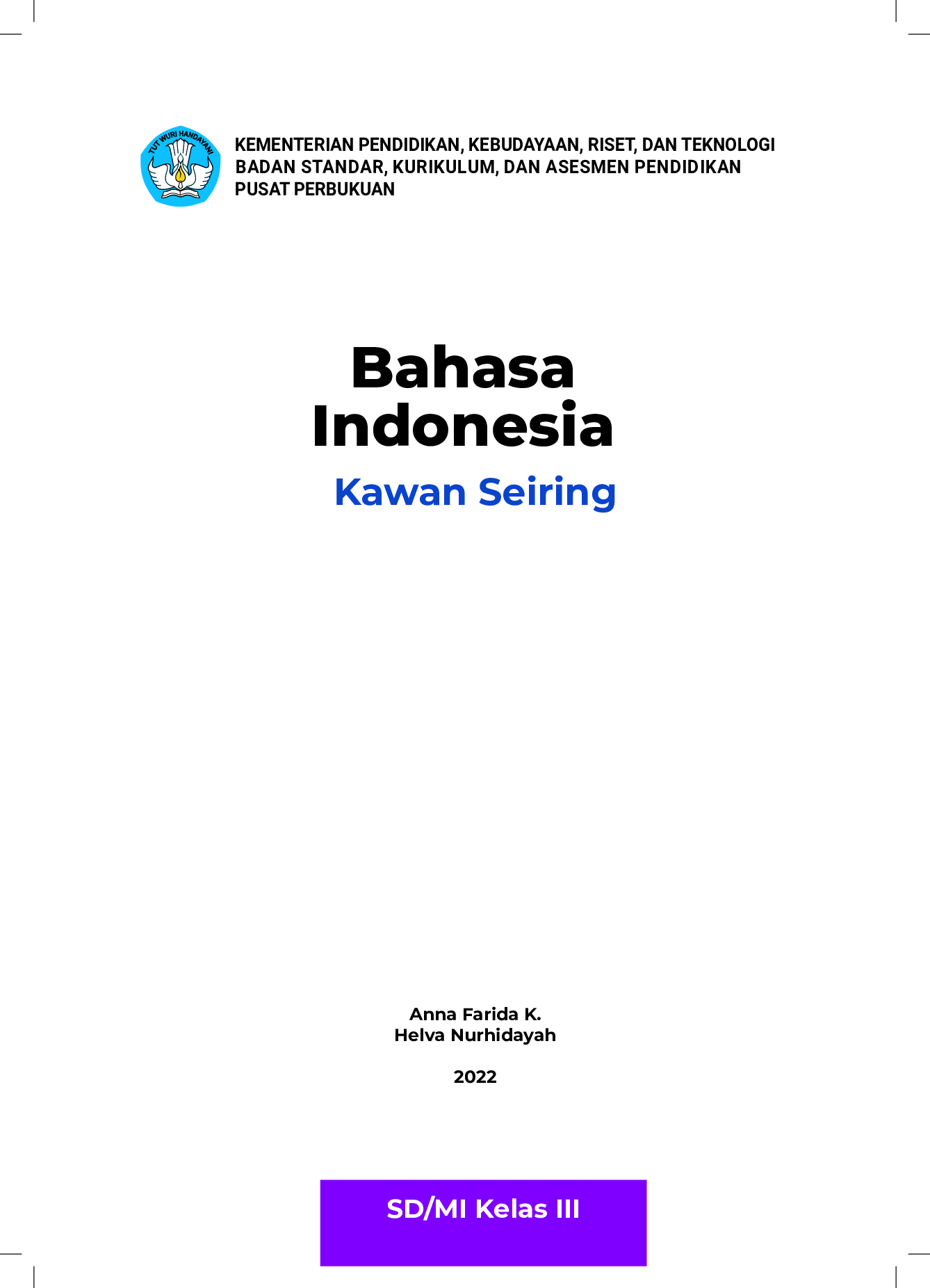 Bahasa Indonesia Kelas 3 Kurikulum Merdeka